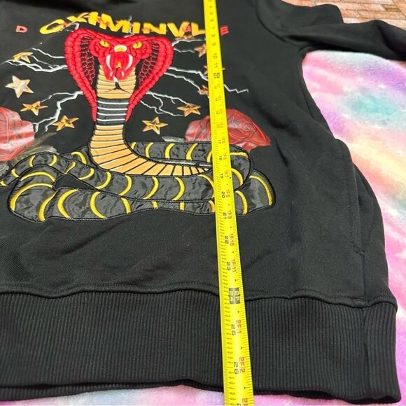 CRIMINAL DAMAGE Men’s Hoodie Snake size M - Picture 7 of 10